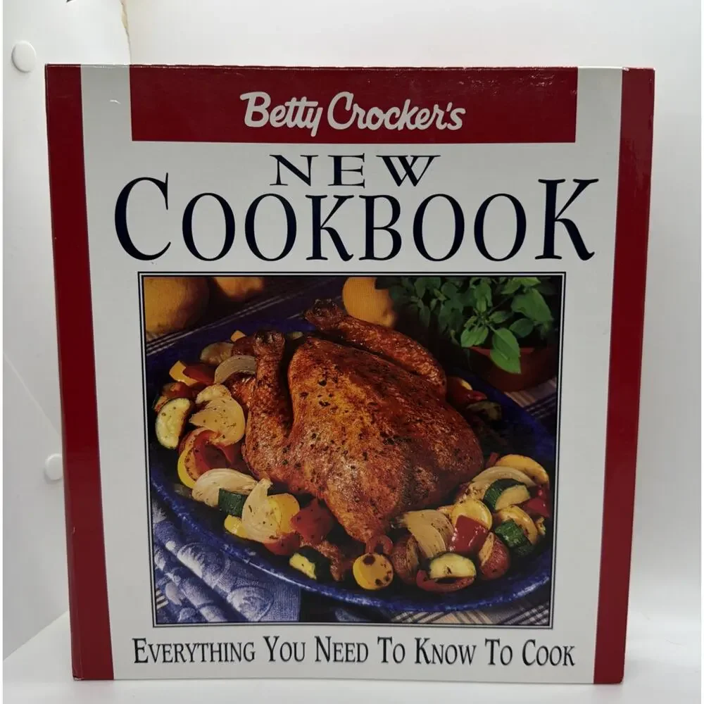 Vintage 90s Betty Crockers New Cookbook Everything You Need To Know 1996 Binder